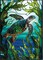 5D DIY Diamond Painting Kits for Adults Kids, Sea Turtle Stained Glass Full Drill Embroidery Cross Stitch Crystal Rhinestone Paintings Pictures Arts Wall Decor Painting Dots Kits 15.7X11.8 in
